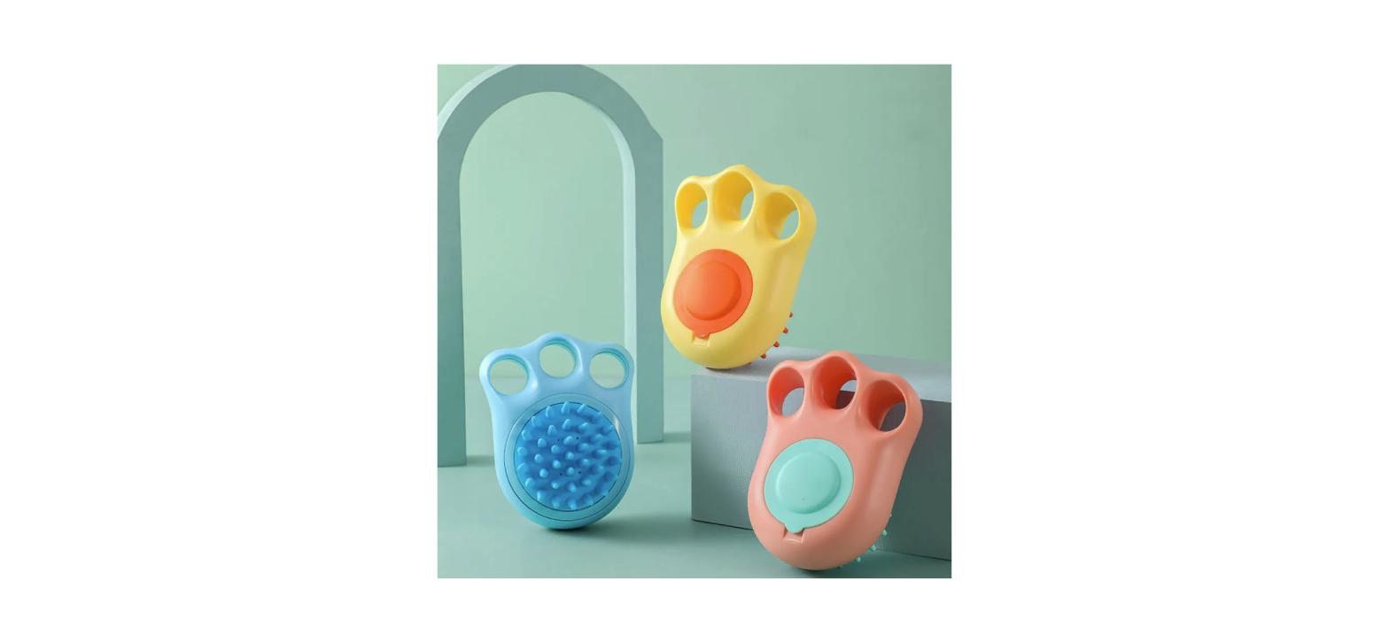 Pet Grooming Massage Brush for Dogs and Cats
