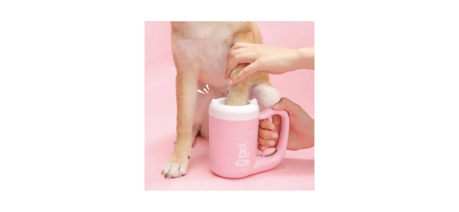 Nylon Pet Paw Cleaning Brush